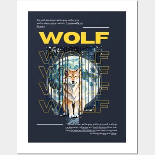 Fullmoon Wolf Lover Design Posters and Art